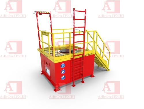 Учебно-тренировочный полигон Альпинист ОЗП04 (Модуль замкнутого пространства).